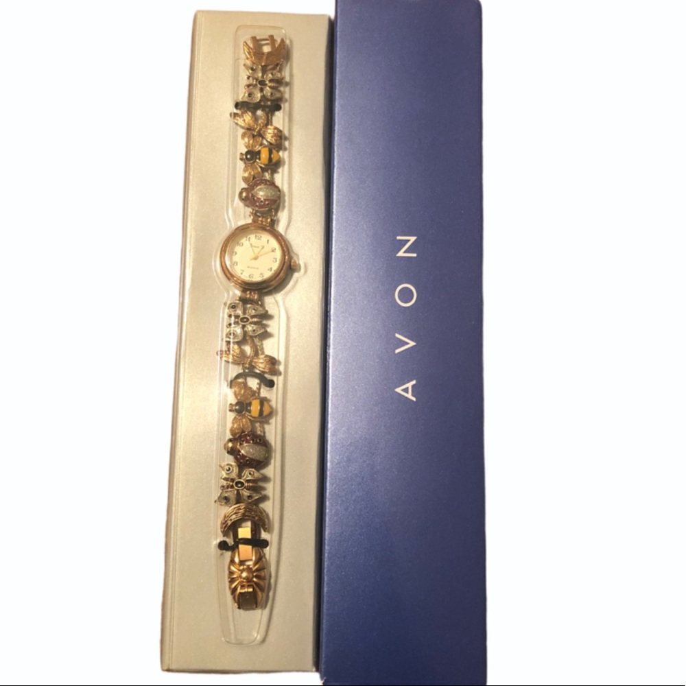 NIB Avon Summer Friends Slide Analog Watch